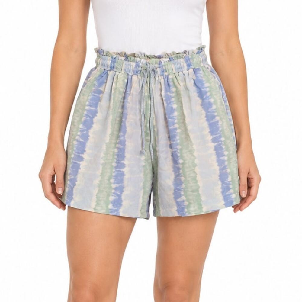 Madewell Tie Dye Paperbag Pull On Shorts Size S